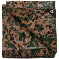 Stansport Digital Camo Tarp - 8x10ft, Woodland