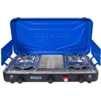 Stansport Propane Stove, w/2 - 25K and 1 - 5K Grill Burners