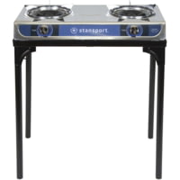 Stansport Stainless Steel 2 Burner Stove w/Stand