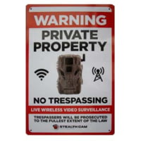 Stealth Cam Stealth Live Wireless Video Surveillance Sign