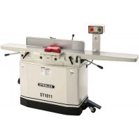 Steelex 8in Jointer with Helical Cutterhead, Mobile Base and Parallelogram Beds