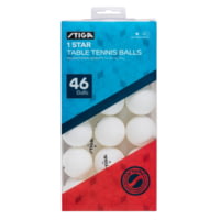 STIGA One-Star 46-Pack Table Tennis Balls