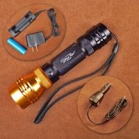 Stone River Gear Adjustable Focusing Rechargeable Flashlight 500 Lumens High Beam