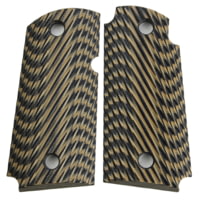 Stoner CNC Kimber Micro 9 9mm Cross Hatch G10 Gun Grips