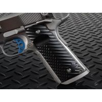 Strike Industries Polymer Extreme Slim CNC 1911 Pistol Grip - Diamond Cutter Texture