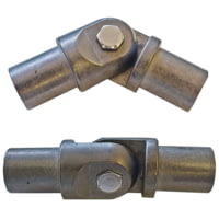 Stromberg Carlson 8525-BK Universal Exterior RV Ladder Hinged Connector Swivel Casting