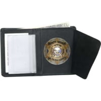 Strong Leather Badge Wallet - Dress SLC-79610-4592