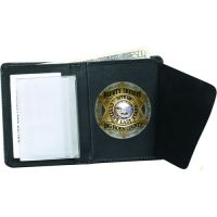 Strong Leather Badge Wallet Dress, Badge Cut 900-1400