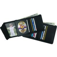 Strong Leather Hidden Badge Wallet - Dress, Cuts 1600+