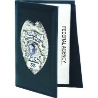 Strong Leather Outside Badge Mt Dbl Id Cs 80