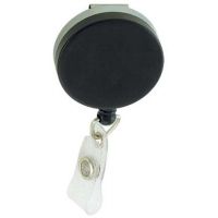 Strong Leather Retractable Badge Hld Pack 3