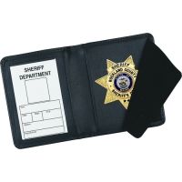 Strong Leather Side Open Badge Case 410