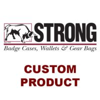 Strong Leather Side Open Double Id Outside Badge Mount - Duty, Cut 500-2000