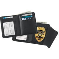 Strong Leather Deluxe Hidden Badge Wallet