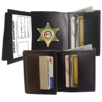 Strong Leather Deluxe Hidden Badge Wallet SLC-89520-1032