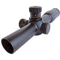 Sun Optics 1-6x24 Tactical Rifle Scope, CQB/3-Gun Match w/ Dot IR Red/Green Reticle