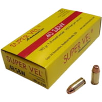 Super Vel Ammunition 40 S&amp;W 180 grain Full Metal Jacket Brass Cased Pistol Ammunition
