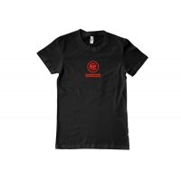 Surefire Anvil T-Shirt - Brunette Supressor Girl, Black