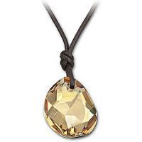 Swarovski Galet Light Colorado Topaz Pendant 665154
