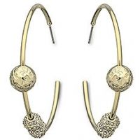 Swarovski Signature Hoop Earrings, gold-plated 976122