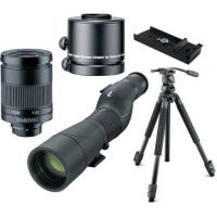 Swarovski STS65 HD Straight Spotting Scope Digiscoping Kit w/ DCA Digital Camera Adapter &amp; Tripod