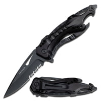 TAC Force Drop Point Spring Assisted Knife w/Pocket Clip