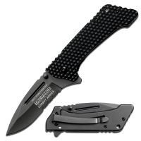 TAC Force Titanium Plated Half-Serrated Blade Knife