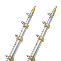 TACO Marine 18ft Telescopic Outrigger Poles HD 1-1/2in