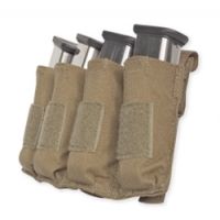 Tacprogear Quad Pistol Mag Pouch w/ Griptite