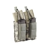 Tactical Assault Gear MOLLE Shingle Pistol Enhanced 2 Mag Pouch