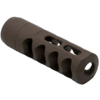 Tactical Precision Manufacturing Titanium Self Timing Side Ported 6.5mm Muzzle Brake