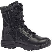 Tactical Research by Belleville Mens 8in Waterproof Side Zip Boot, Black
