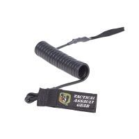 Tactical Assault Gear Tactical Pistol Lanyard Black Weapon Accessory