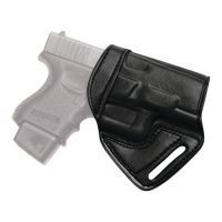 Tagua Gunleather Middle Of The Back Holster For Ruger SR9 Right Hand Black MBH-350