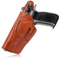 Tagua Gunleather Cross Draw Holster, w/Snap for Glock