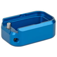 Taran Tactical Innovations Base Pad, For Glock 17/22, +3/+4, Small, Blue Finish