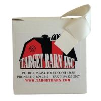 Target Barn Target Pasters In Dispenser Box White 1000 Per Box 40 Boxes Per Case TP-WHITE-CASE