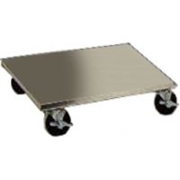 Tegrant ThermoSafe Aluminum Dolly With 4&quot; Casters for 302 Dry Ice Chest