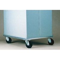 Tegrant ThermoSafe Brands 376 Aluminum Dolly With 10.2 Cm (4&quot;) Casters for Thermosafe Dry Ice Storage Chest