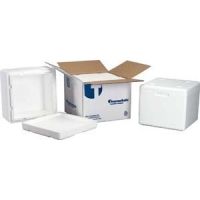 Tegrant Thermosafe ThermoSafe Insulated Shippers, Expanded Polystyrene, ThermoSafe Brands 324UPS Assembled Foam Unit In Corrugated Carton