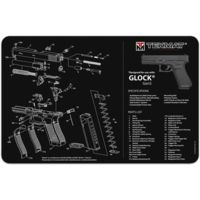 Tekmat Armorers Bench Mat 11"x17" Glock Gen5 Black