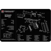 Tekmat Armorers Bench Mat 11&quot;x17&quot; Glock Generation 4