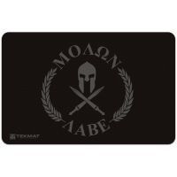 TekMat Molon Labe "Come and Take Them" Gun Cleaning Mat, Black, 11 x 17