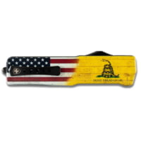 Templar Knife Premium Weighted Don't Tread on Me OTF Knife