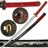 Ten Ryu Mc-3059 Hand Forged Samurai Sword 41" Overall