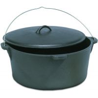 Texsport Cast Iron 8 qt Dutch Oven w/o Legs