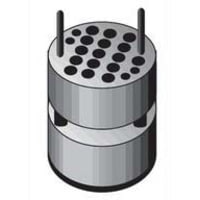 Thermo Fisher Scientific Heraeus Megafuge 1.0/1.0R All-Purpose Tabletop Centrifuges, Thermo Fisher Scientific Scientific (cont.) 75007578 Tube Adapters For Round Bucket 20300-329 For 34 x 1.5/2.0 Ml Eppendorf-Type Tubes, Black