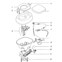 Thetford Aqua-Magic Aurora - Seat And Cover