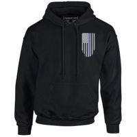 Thin Blue Line Hoodie - Honor/respect, Flag