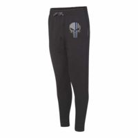 Thin Blue Line Joggers - , Skull